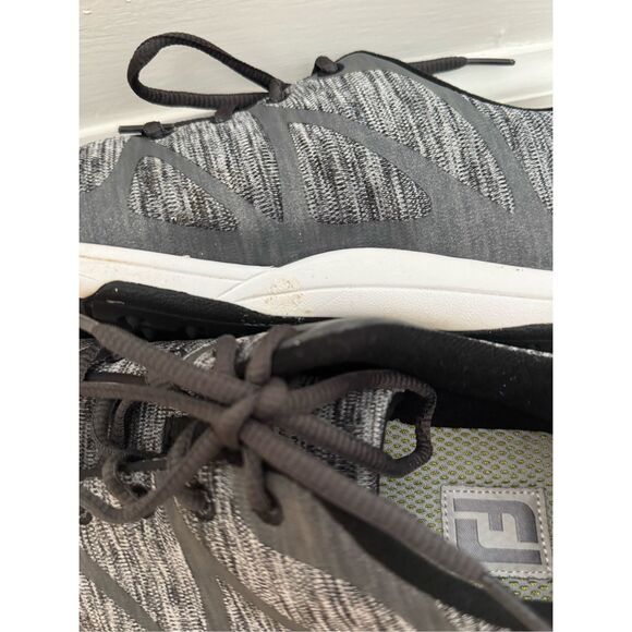 FootJoy FJ Leisure Superflex Men’s  Size 9M Shoes Gray Spikeless Golf Shoes - Picture 7 of 8